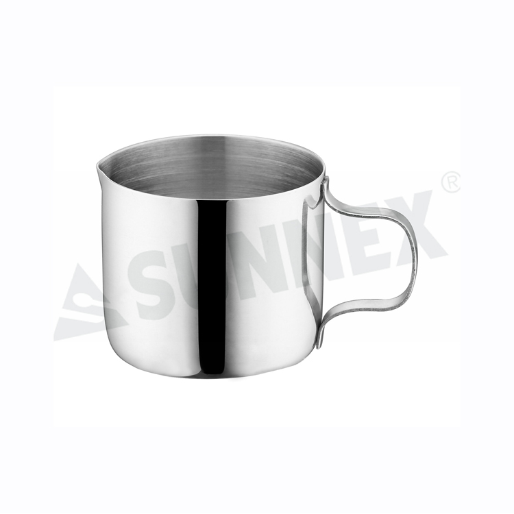 0.03ltr Stainless Steel Milk Jugs