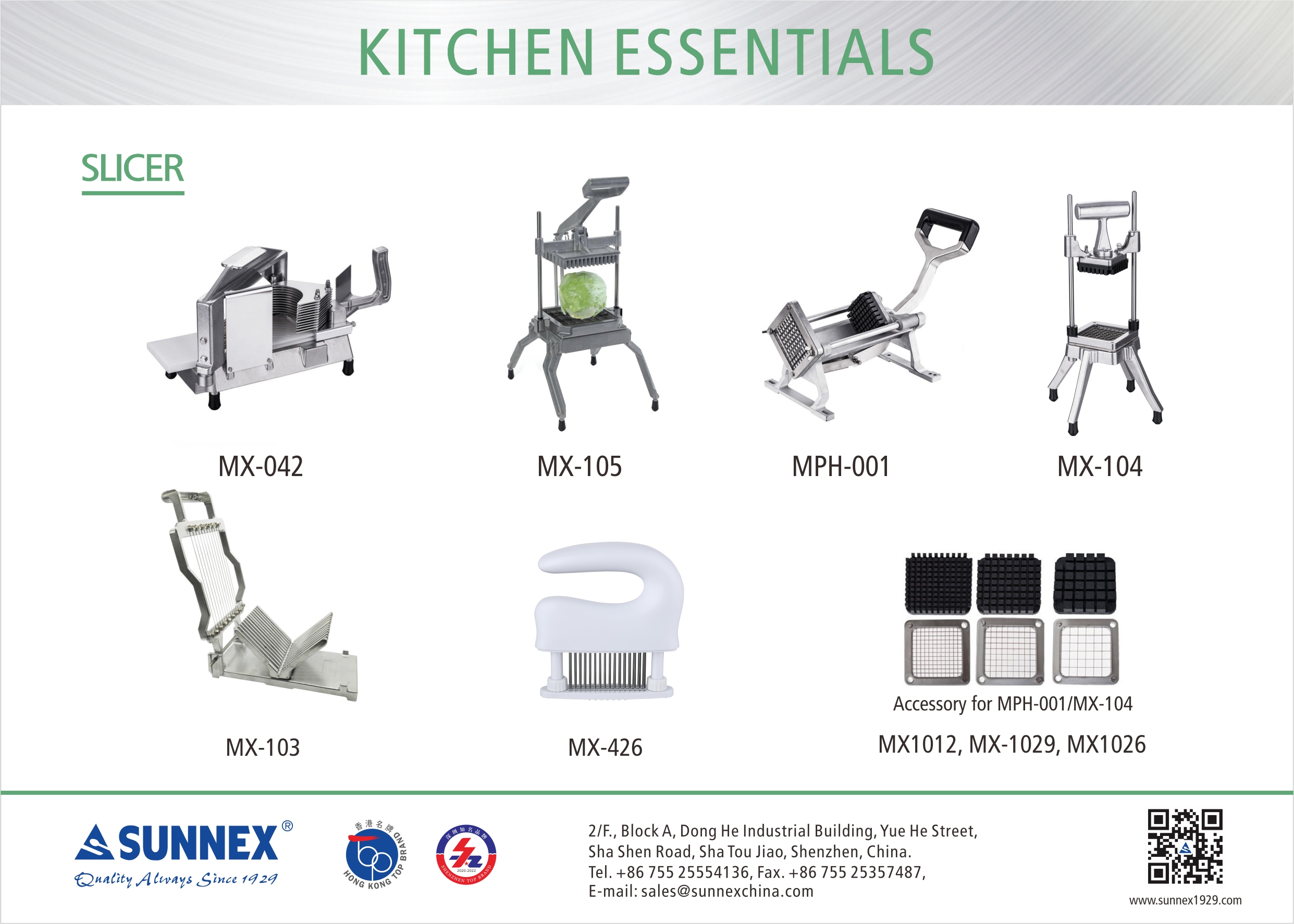 Sunnex professional slicer