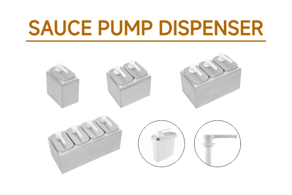 SUNNEX New item - - Sauce Pump Dispenser