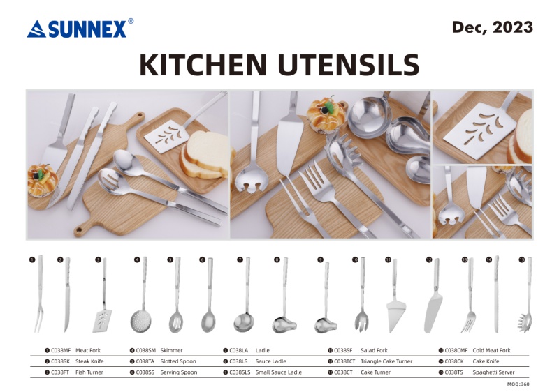 Sunnex New Items--Kitchen Utensils