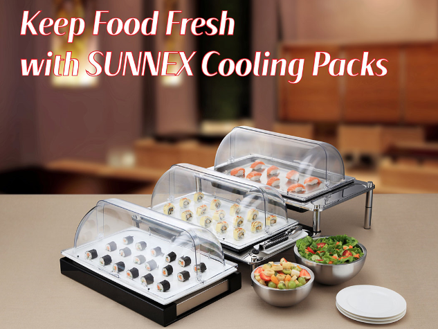 Keep Food Fresh with SUNNEX Cooling Packs