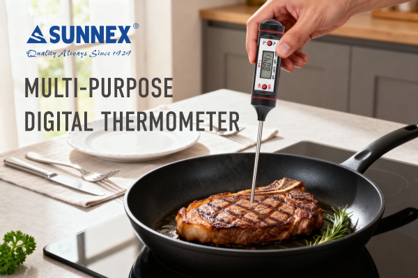 SUNNEX MULTI-PURPOSE DIGITAL THERMOMETER SUNNEX MULTI-PURPOSE DIGITAL THERMOMETER