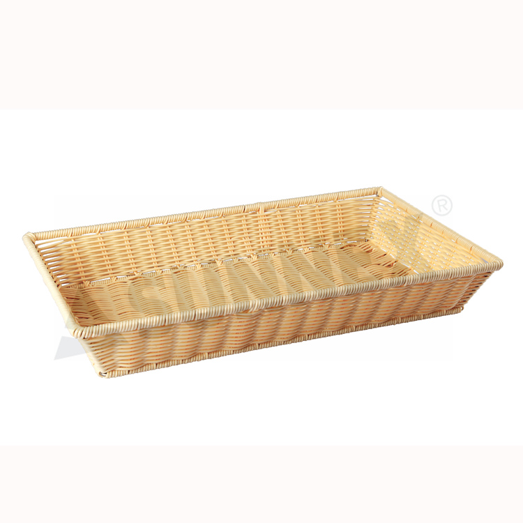 80mm Deep Full Size Poly Rattan Basket