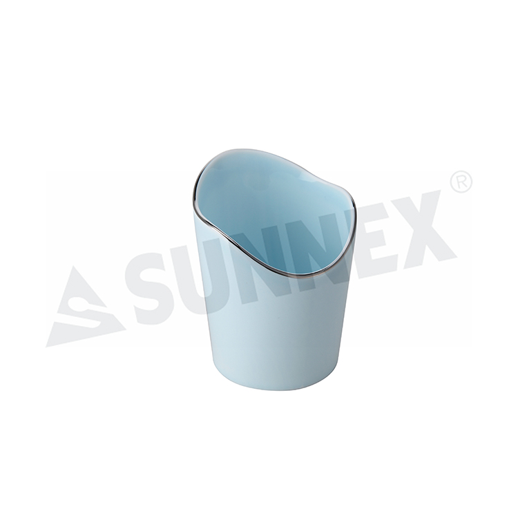 Blue Color Porcelain Fries Holder