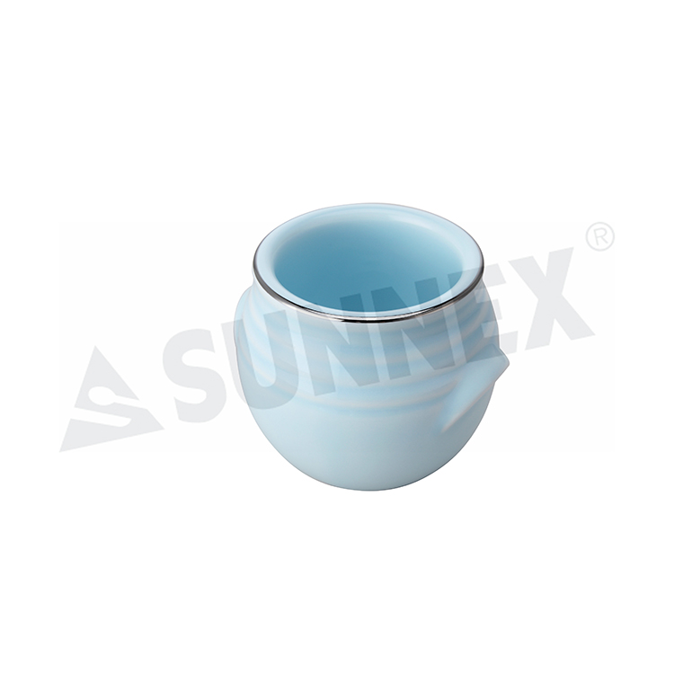 Blue Color Porcelain Soup Bowl