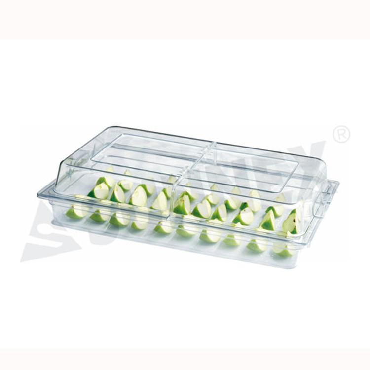 Full Size Rectangular Food Pan Display Cover