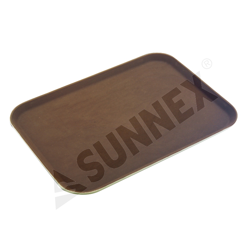 Non Slip Fibreglass Rectangular Tray