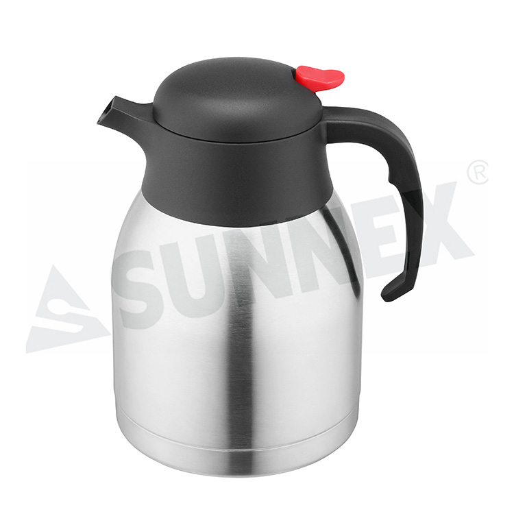 Satin Polished Stainless Steel Vacuum Jugs