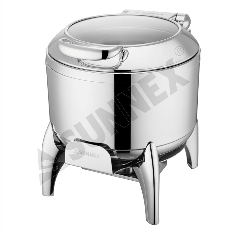 Stainless Steel Soup Station Chafer With Universal Stand