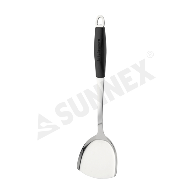 Turner With Long Heat Resistant Handle Work Utensils