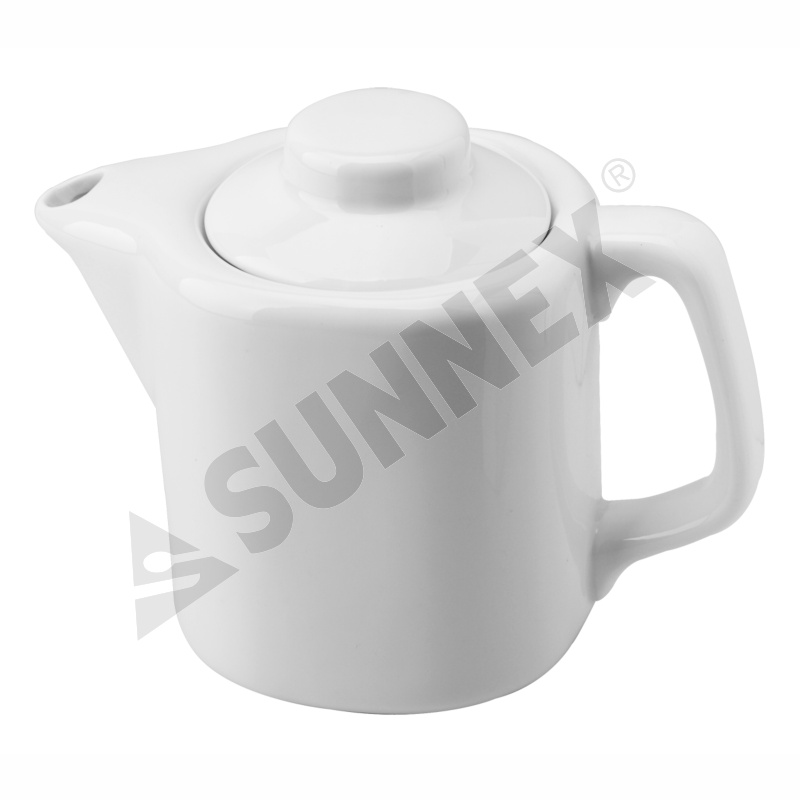 White Color Porcelain Tea Pot