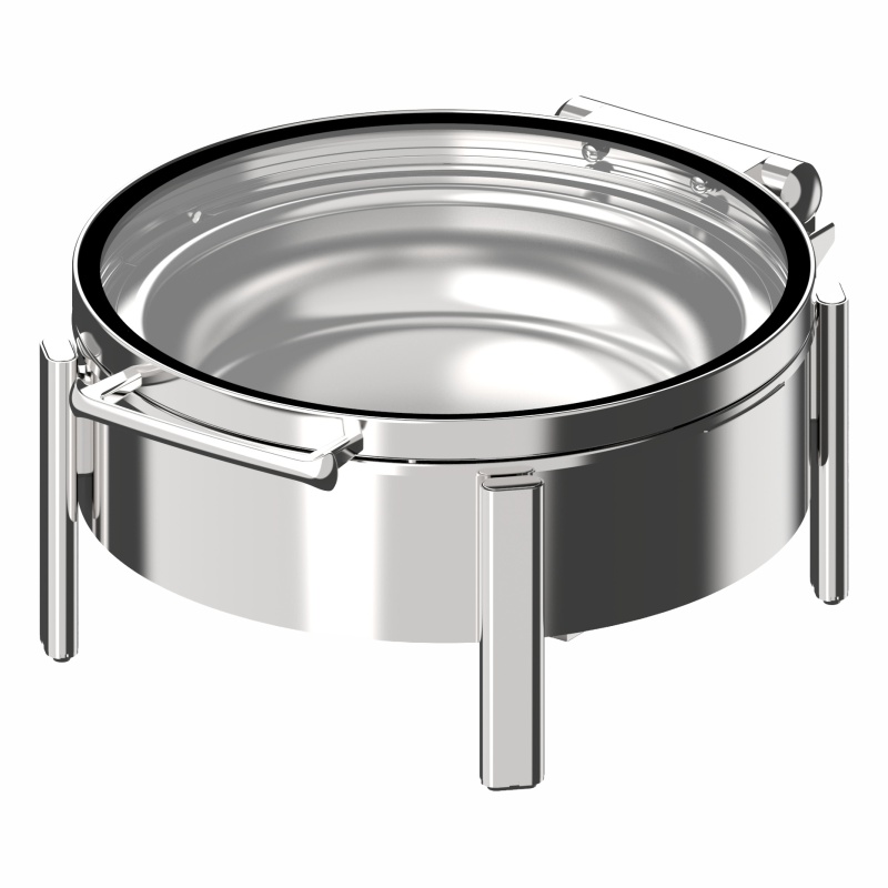 Z10 Stackable Stainless Steel Round Buffet Chafer Z10 Stackable Stainless Steel Round Buffet Chafer